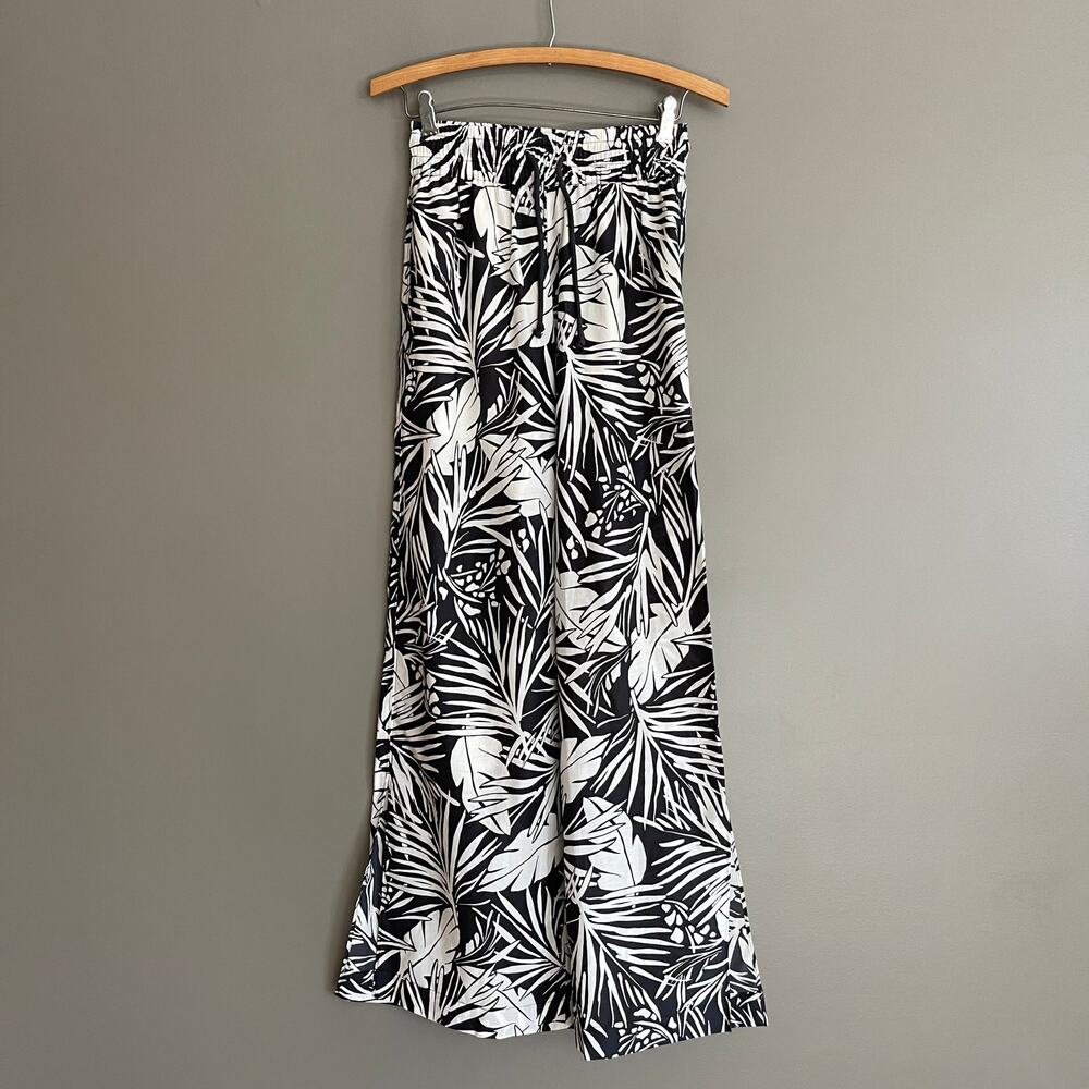 Frame Palm Printed Drawstring Lounge Pants Size X… - image 4